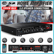 COD Sunbuck Audio Bluetooth 4.1 DAC Amplifier 5 Ch Remote 2000W / ampli power 5000 watt rumahan cuci