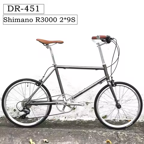 DARKROCK DR451 CR-MO Ferry Trail Mini Velo Bike SORA R3000 1*9S City Cycling Bicycle Reynolds 520 st