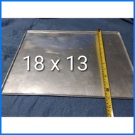 🅸 ➣ ➫ flat sheet / plancha / cookies flat sheet / pandesal tray / flat baking tray