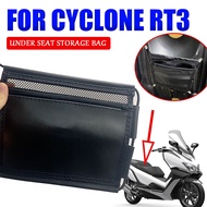For CYCLONE RT3 RT 3 Motorcycle Accessories Under Seat Storage Bag Leather Tool Bag Pouch Bag Waterp