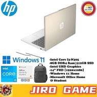 HP Laptop 14-EP0135TU Gold (Intel Core I3 N305, 8GB Ram, 512GB SSD, Intel UHD Graphic, 14" FHD, Win1