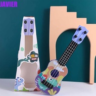 JAVIER Simulation Ukulele Toy, Ukulele Adjustable String Knob Animal Ukulele Guitar Toy, Rhythm Training Tools Classical Lightweight Playable Small Guitar Toy Play Activity