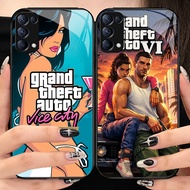 O-20 GTA tempered Glass Phone Case OPPO Reno 4 A15S A91 3 6Z 5 6 A15 F15 5G