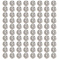 80Pcs 608ZZ Bearing 8X22X7 Mm ABEC-5 Skate Stroller Miniature 608 ZZ Ball Bearings 608Z 608 2Z Beari