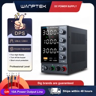 แหล่งจ่ายไฟ DC ปรับได้4หลัก Lab แหล่งจ่ายไฟ30V 10A 60V 5A AC Switching Stabilized Power Supply Wanpt
