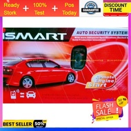 Universal Car Alarm Ismart / steel Mate Key auto start 2way WAY Security system remote control button engine starter