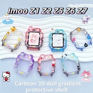 [Ready Stock] Kuromi Melody cinnamoroll Gradient DIY Protective Case Imoo Z1 Z2 Z5 Z6 Z7 Protective 