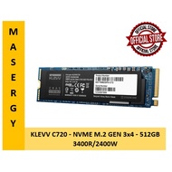 KLEVV C720 - NVME M.2 GEN 3x4 - 512GB 3400R/2400W