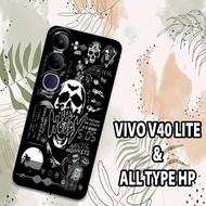 CC26 Flexible rubber softcase/ for Vivo V40 Lite 2024 Aesthetic Motif/ Latest Vivo V40 Lite/ case Vi
