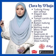 Mariakyra Shop[Saiz XL Tudung Sarong Clara Dhaja berdagu Beautiful Stylish Easy To Wear, Save The Time-Tudung Sarong