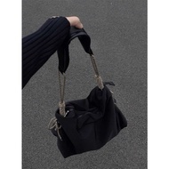 NEW Leather Bag Large Chain SlingWanita Women's College Office Bag FT35 36cm x 15cm x 26cm