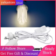 yekastore-sg E27 Hanging Pendant Light Fixture Lamp Bulb Socket Holder Cord with Switch