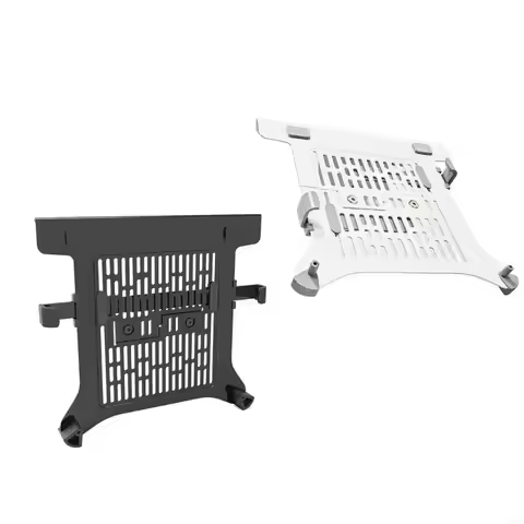 MXLC Vented Laptop Tray Holder Arm Mount Attachment for Monitors Stand For VESA Stand