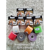 Kinesio Tape 5cm x 5m - Elastic, Waterproof, Easy to Cut