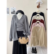 HBOB HYERI PREMIUM IMPORTED KNIT TANKTOP CARDIGAN SET