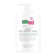 SEBAMED Liquid soap for face and body, specially designed for sensitive skin，pH Value5.5，Mild Moistu