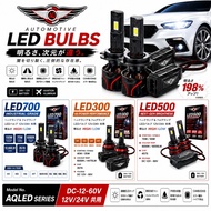 AQ High Power Automotive LED Bulb H7 H4 H1 H3 H11 9012 9006 9005 6000K Car Headlight