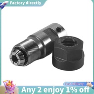 Er11 5Mm Motor Shaft Collet Chuck Spindle Extension Rod Inner + Er11 Spring Collet For Cnc Milling M