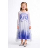 New Frozen 2 Elsa Wedding Dress For Girl Kids