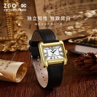 ZGO x DC Co-Branded Watch Niche Light Luxury Retro Waterproof Girl Ladies Watch Gift for Girlfriend 
