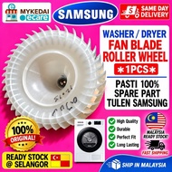 Samsung Washing Machine Dryer Fan Blade Roller Wheel DV80TA220AE DV90BB9440GBFQ DV90BB9440GMFQ DC93-