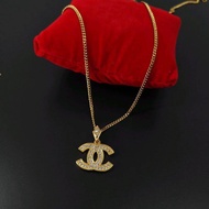 SET RANTAI LEHER EMAS KOREA DAN RANTAI LEHER EMAS KOREA GRED-A FREE 916 COP GOLD PLATED NECKLACE WIT