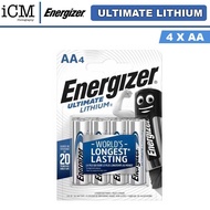 Energizer Ultimate Lithium AA  Batteries 1.5V AA