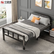 [Watchman]Folding Bed Single Household Simple Bed Office Siesta Appliance Lunch Break Lazy Sofa Iron Bed