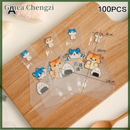 Ginca 50 100Pcs Nhật Bản Tam Giác cơm nắm Dùng Một Lần túi bao bì Nori onigiri Sushi Túi Sushi Làm p