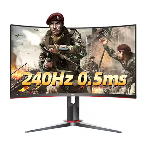 AOC C27G2Z 27 inch Curved 240Hz 0.5Ms Response Screen 1500R Curvature Display Professional Gaming Mo