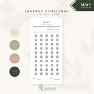 A6/A7 Home Savings Challenge | Laminated Cash Envelope
