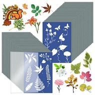 1Set Cyanotype Paper A5  Art Kit Light Green Drawing Art Paper