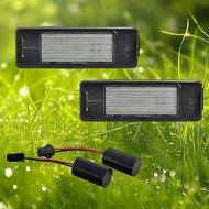 License Plate Accessories LED Number Plate Lamp For Peugeot 207 307 308 508