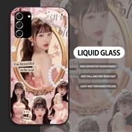 Tempered Glass case For Samsung Galaxy S30P S21 FE PLUS 5G S30 ULTRA case Handphone Pattern IVE Jang