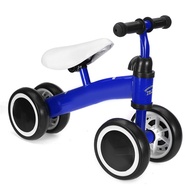 4 Wheels Kids Balance Bike Walker No Pedal Children Learning Walk Scooter for 1-3 Years Old Outdoor