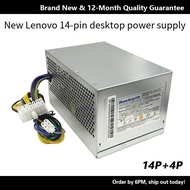 Lenovo 14-Pin Desktop Silent Power Supply HK280-23FP PCB037 FSP500-50ETN with 8P