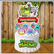 My Singing Monsters Cake Topper 001