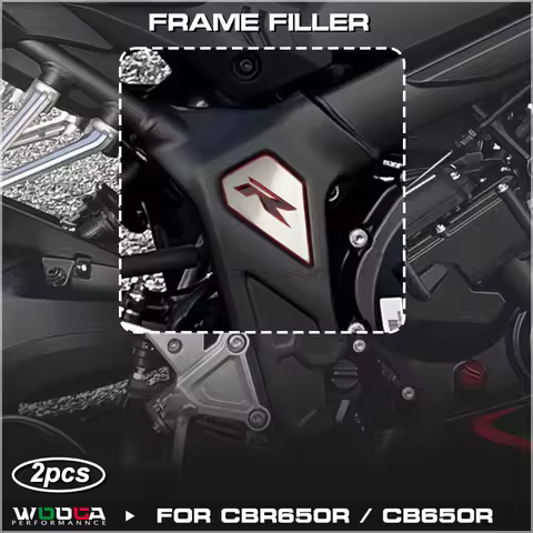 # CBR650R Frame Filler For Honda CBR 6R50R CB650R Frame Side Cover Trim Covers Stainless Steel Stick
