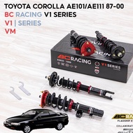BC Racing V1 Series High Low Soft Hard Adjustable Absorber for Toyota Corolla AE101/AE111 87-00