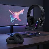 Headband and Ear Pad Cushions for Logitech G733 G335, Pro Replacement Earpads and Headband for Logit