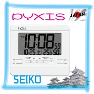 22【🔴JAPAN】Seiko clock table clock alarm clock Digital temperature and humidity display【Direct from JAPAN 】