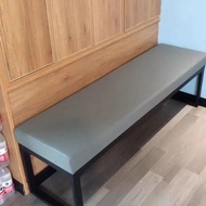 Iron Art Long Strip Fitting Room Stool Simple Shoe Store Bathroom Shoe Changing Clothing Store Dress