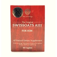 [READY STOCK] Swissoats A111® For Him 60 + 20 Capsules
