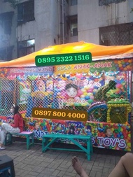 Jaring Mandi Bola warna warni 3mm