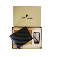 Pierre Cardin (ปีร์แอร์ การ์แดง)ชุดของขวัญ กระเป๋าธนบัตร+เข็มขัดหัวออโต้ Pierre Cardin Giftset wallet belt รุ่น G23-WB-E พร้อมส่ง ราคาพิเศษ