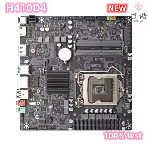NEW For Onda H410D4 IPC Mini Motherboard 64GB DP HDMI M.2 LGA 1200 DDR4 H410 Mainboard 100% Tested F