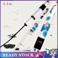 คันเบ็ดชิงหลิว คันชิงหลิวเบ็ดตกปลา 19 ปรับ 5H Super Hard 1.8 / 2.1 / 2.7 / 3.3 M เรือนกระจกคันเบ็ดปล