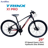 29” TRINX X1 Pro Mountain Bike 27 Speed 29er New Bicycle Aluminium Alloy Frame