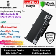 DELL Laptop Battery J60J5 55Wh for Dell Latitude 12 E7270 E7470 E7260 7270 7470