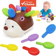 Montessori Hedgehog Fine Motor Toy Sensory Toy Spike Hedgehog Educational Learning Toy for Toddlers 